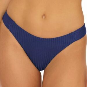 NWT New Trina Turk Olympia Ribbed French-Cut Bikini Swim Bottom 10 Beach